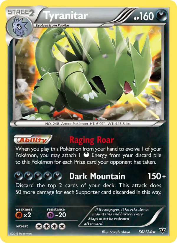 Tyranitar #56/124