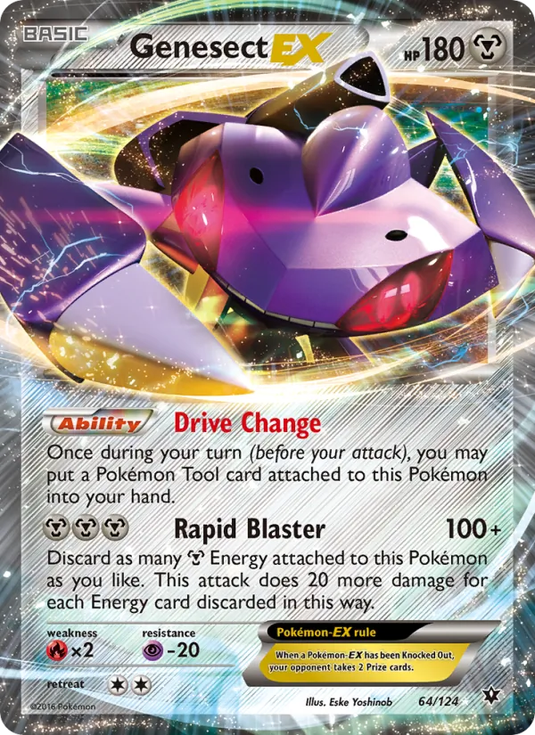 Genesect EX #64/124