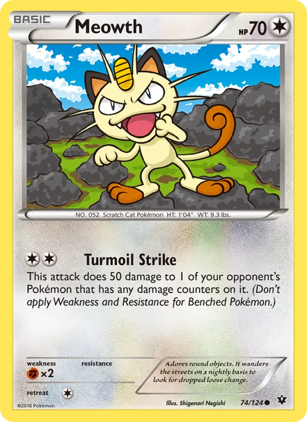 Meowth #74/124