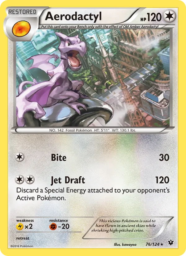 Aerodactyl #76/124