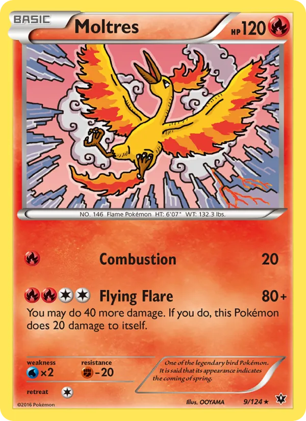 Moltres #9/124