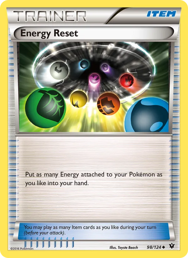 Energy Reset, Fates Collide #98/124