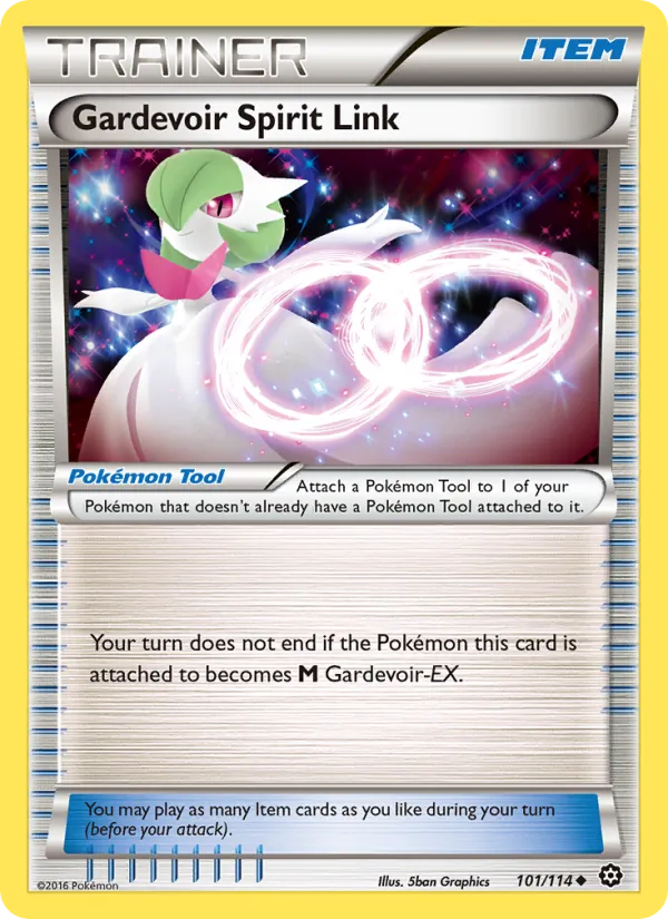 Gardevoir Spirit Link, Steam Siege #101/114