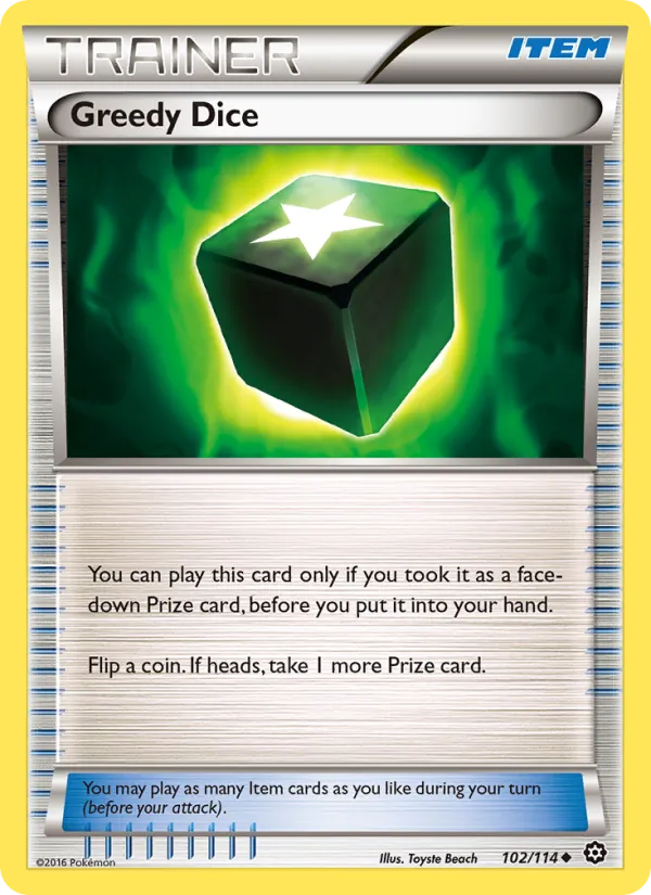 Greedy Dice, Steam Siege #102/114