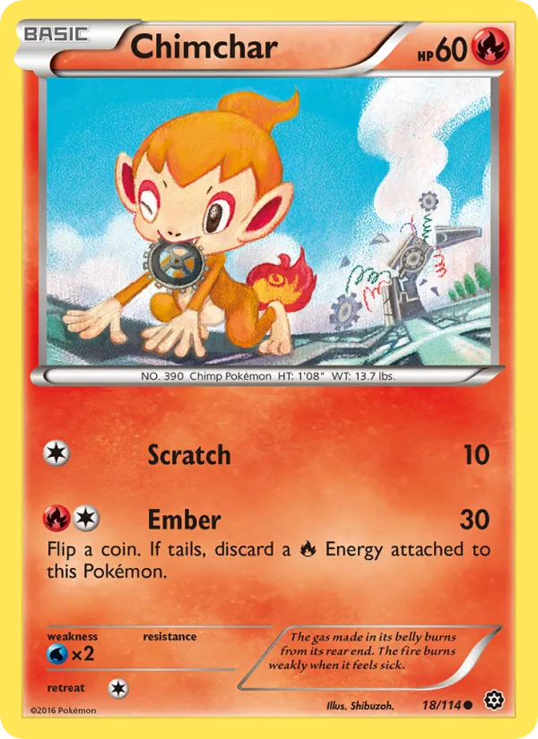Chimchar #18/114