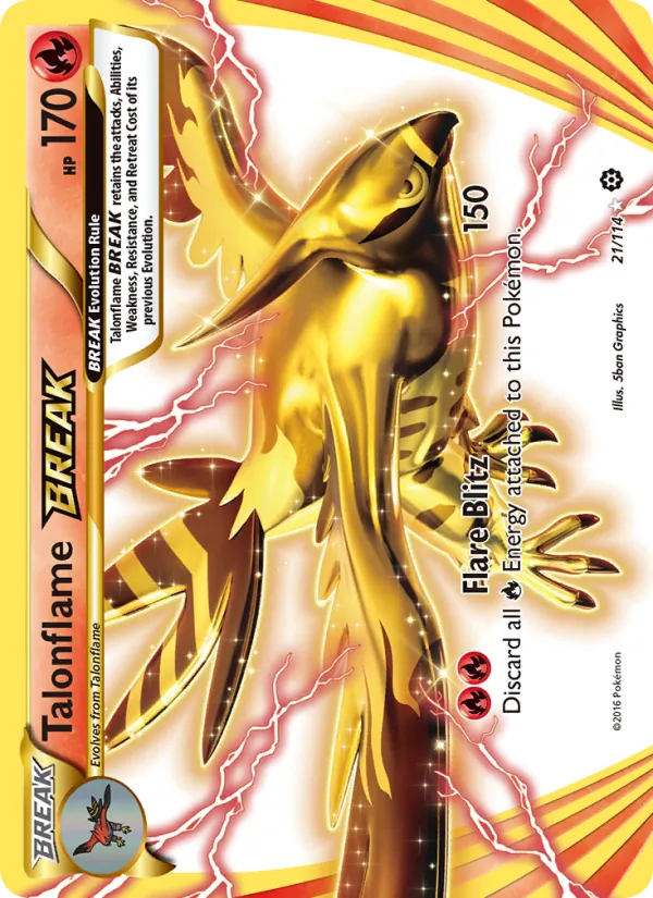 Talonflame BREAK #21/114