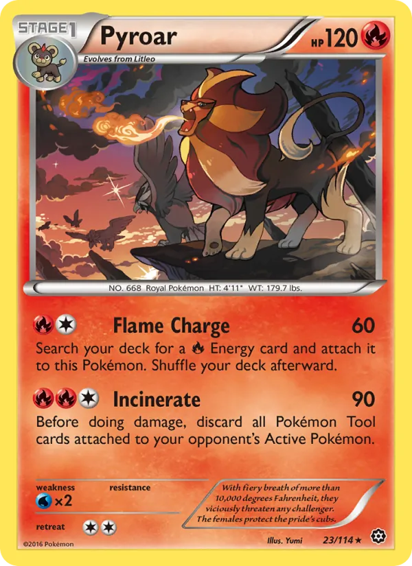 Pyroar #23/114