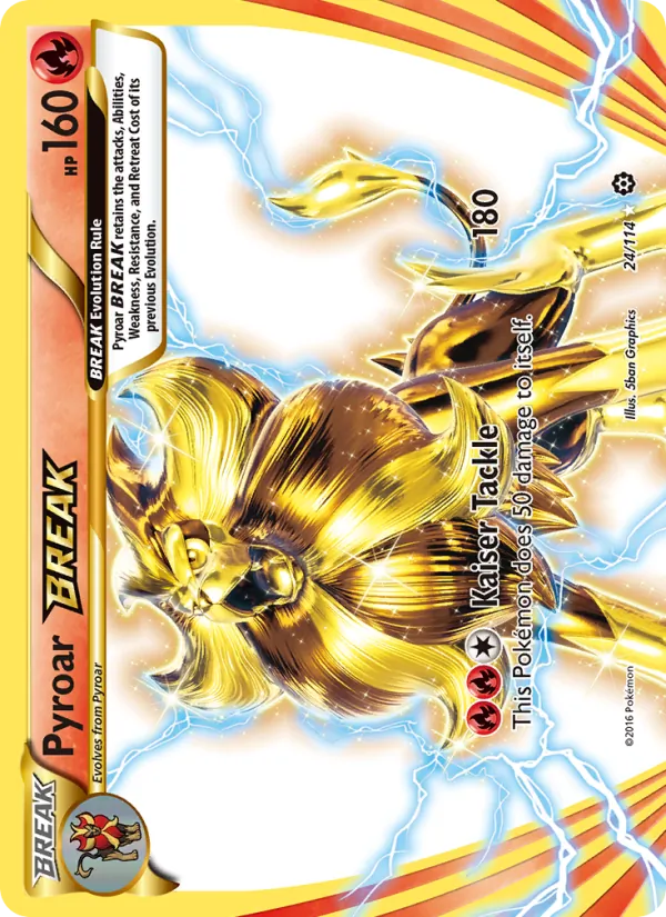Pyroar BREAK #24/114