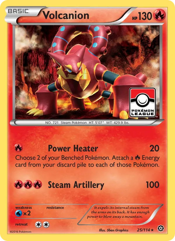 Volcanion #25/114