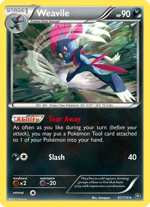 Weavile #61/114