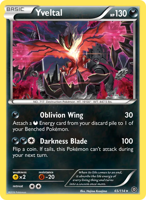 Yveltal #65/114