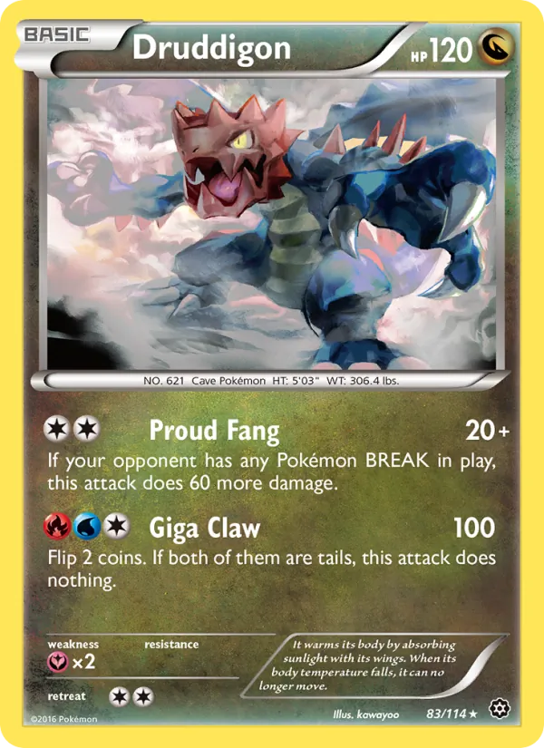 Druddigon #83/114