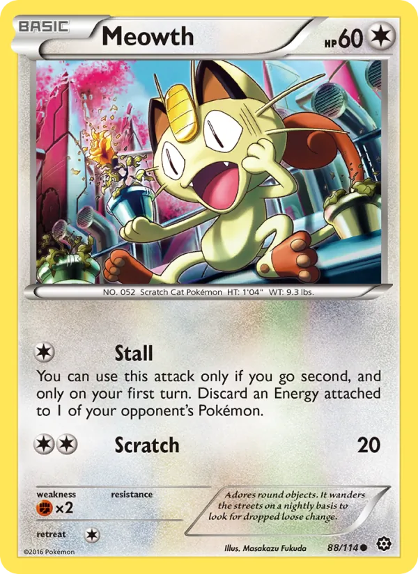 Meowth #88/114