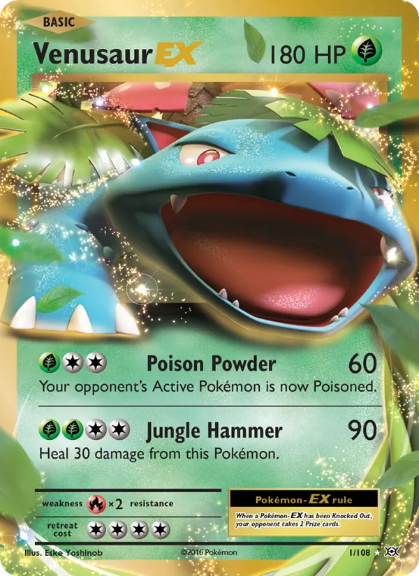Venusaur EX #1/108