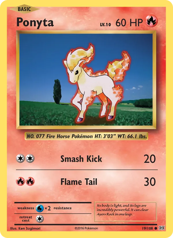 Ponyta #19/108
