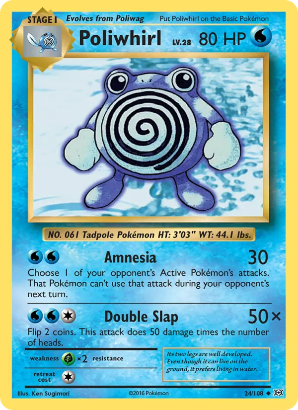 Poliwhirl #24/108