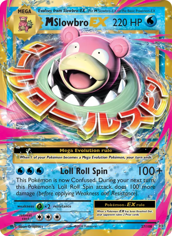 M Slowbro EX #27/108