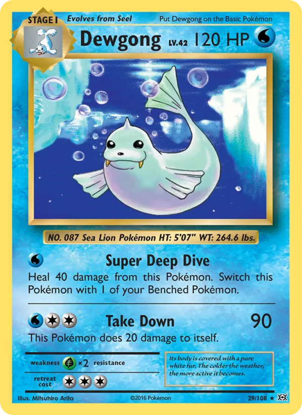 Dewgong #29/108
