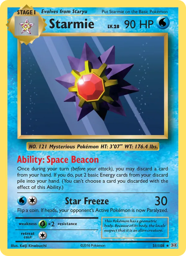 Starmie #31/108