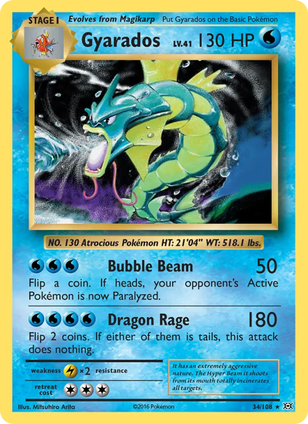 Gyarados #34/108