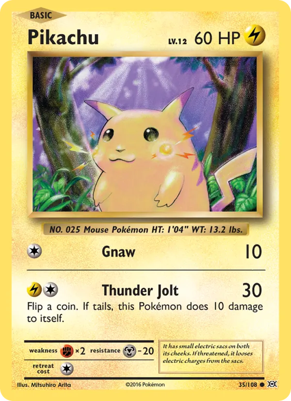 Pikachu #35/108