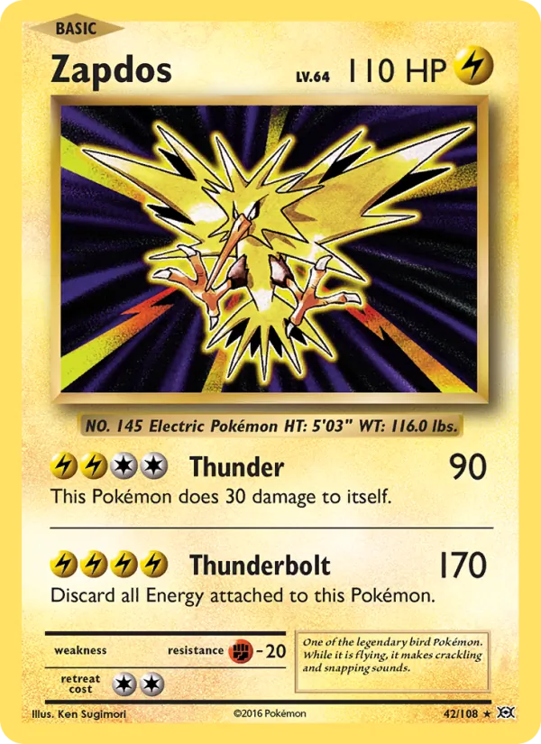 Zapdos #42/108