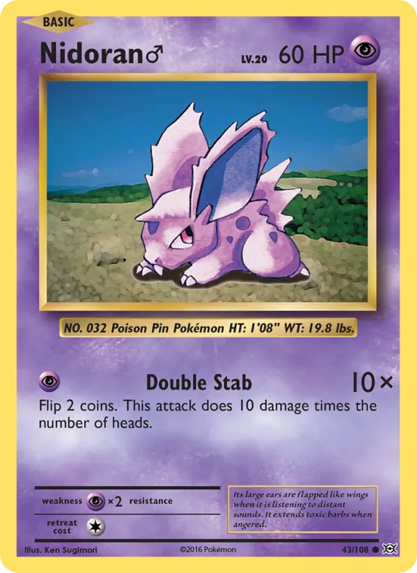 Nidoran♂ #43/108