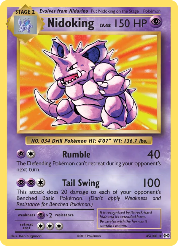 Nidoking #45/108