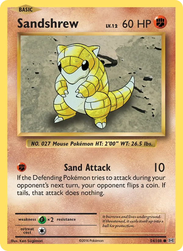Sandshrew #54/108