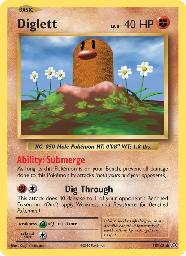 Diglett #55/108