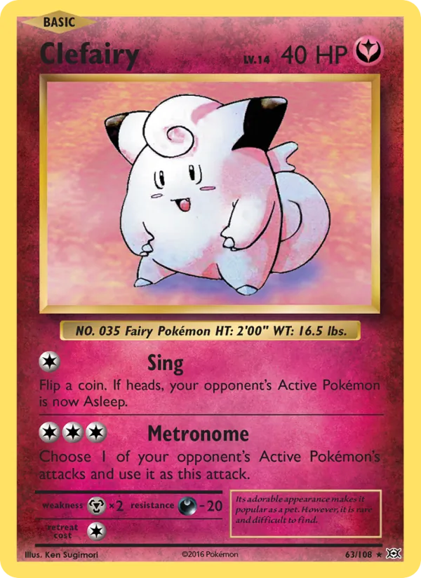 Clefairy #63/108