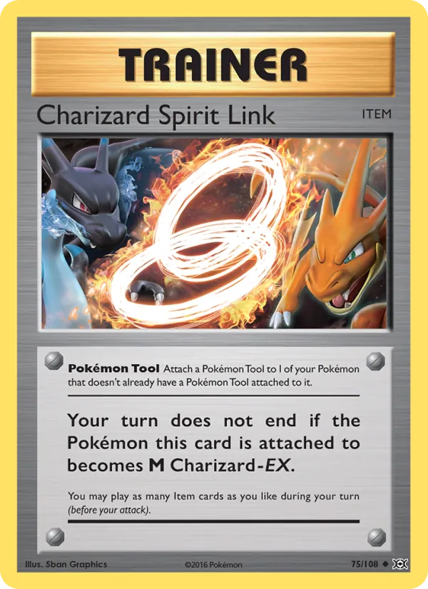 Charizard Spirit Link, Evolutions #75/108
