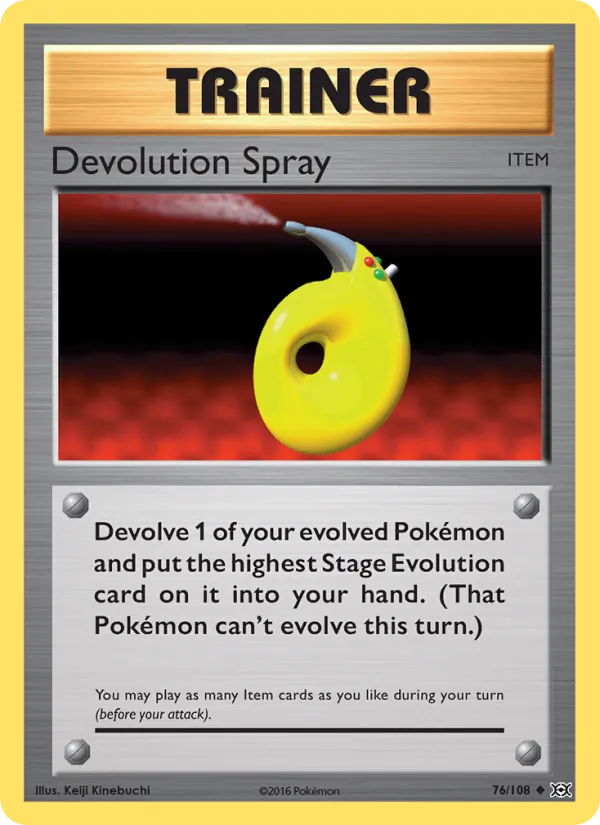 Devolution Spray, Evolutions #76/108