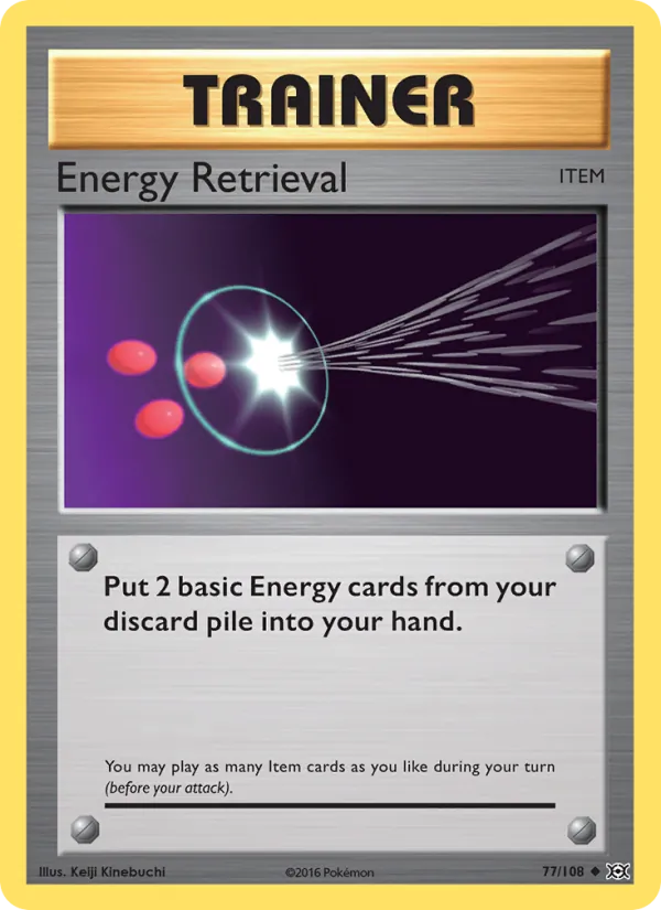 Energy Retrieval, Evolutions #77/108