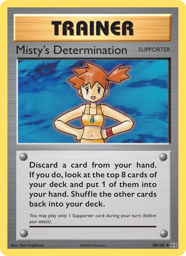 Misty's Determination, Evolutions #80/108