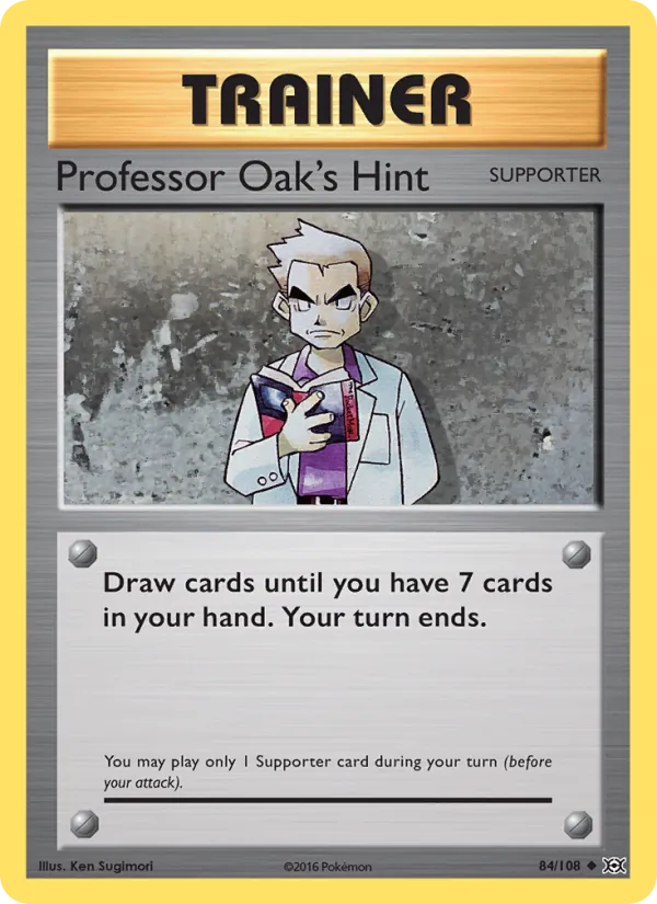 Professor Oak's Hint, Evolutions #84/108
