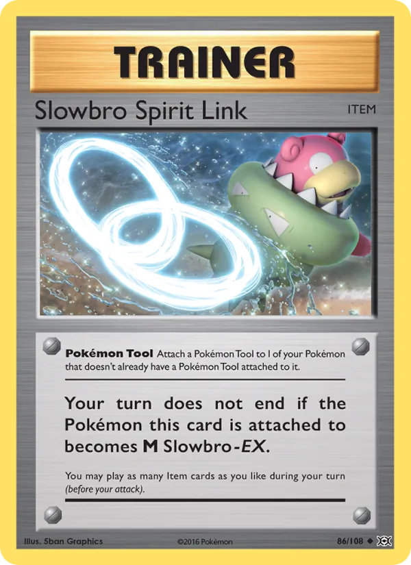 Slowbro Spirit Link, Evolutions #86/108