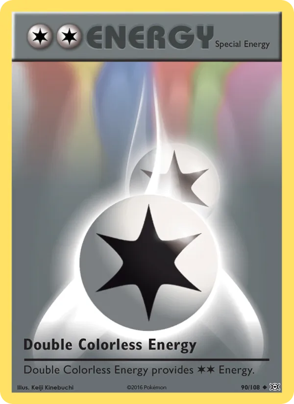 Double Colorless Energy, Evolutions #90/108