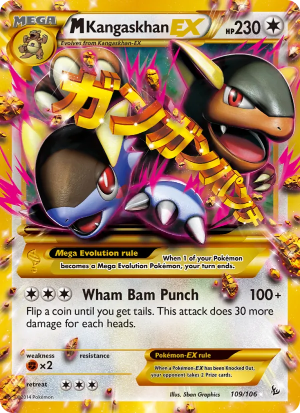 M Kangaskhan EX #109/106