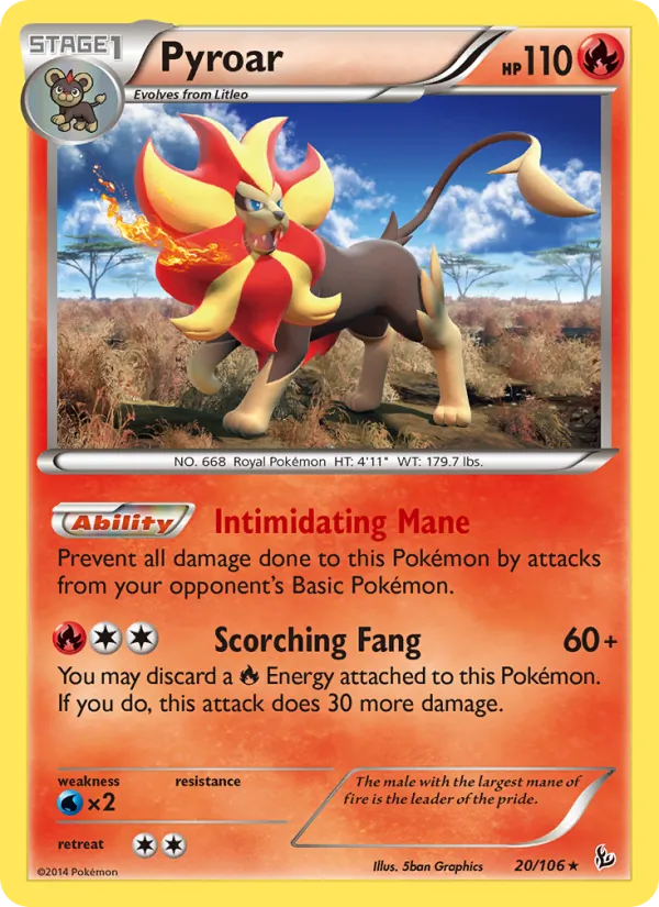 Pyroar #20/106