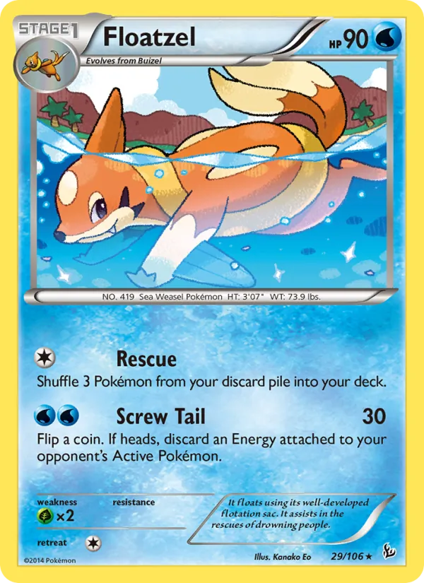 Floatzel #29/106