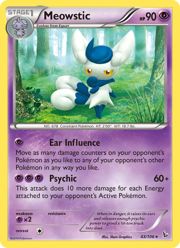 Meowstic #43/106