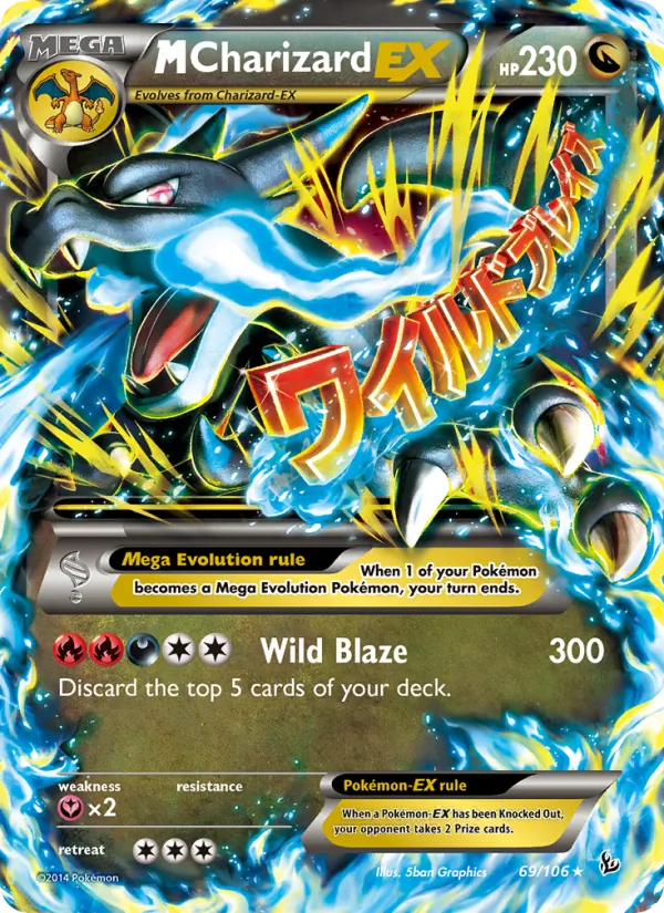 M Charizard EX #69/106