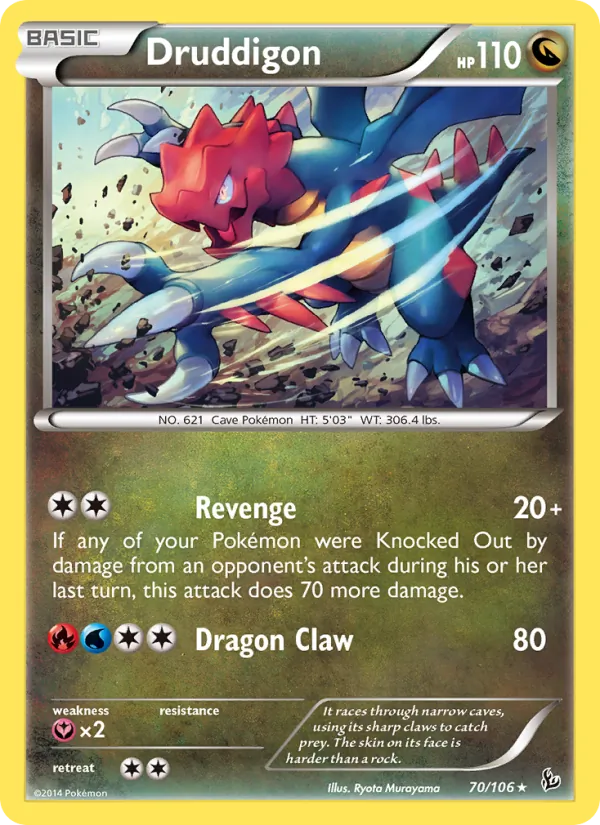 Druddigon #70/106