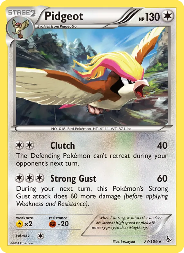 Pidgeot #77/106