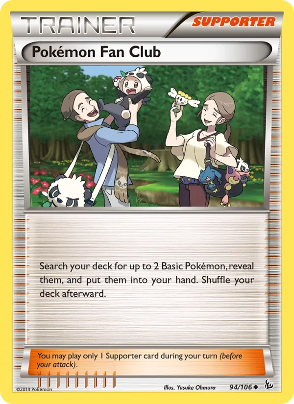 Pokémon Fan Club, Flashfire #94/106