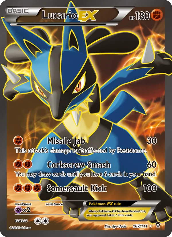 Lucario EX #107/111