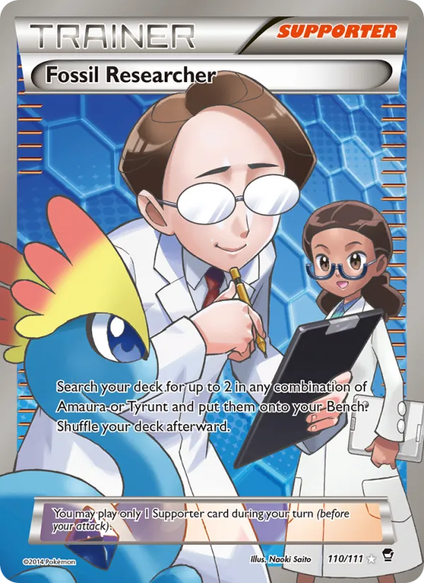 Fossil Researcher, Furious Fists #110/111