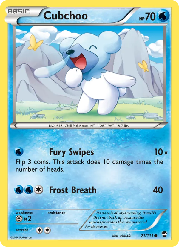 Cubchoo #21/111