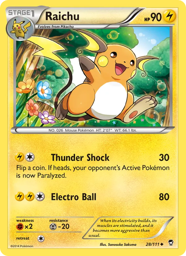 Raichu #28/111